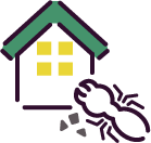 シロアリ駆除のアイコン