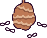 ハチ・害虫駆除のアイコン