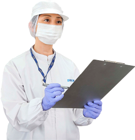 衛生・消毒管理の様子